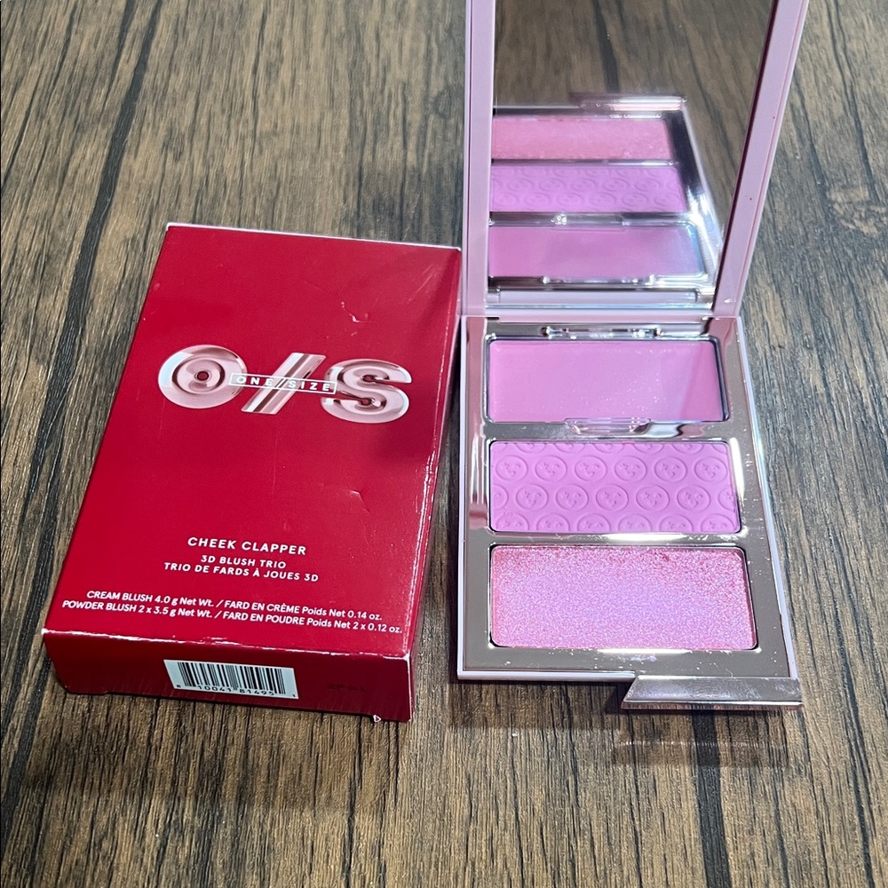 ONE/SIZE Cheek Clapper Blush Trio - Vibrant Pink